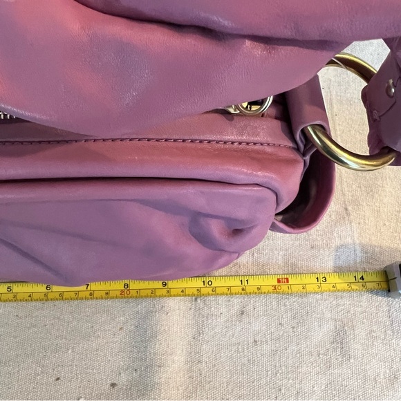 COACH Parker Leather Shoulder Zip Bag 13442 in Violet/Lavender-Rare Find! - Picture 5 of 10